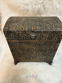 Vintage Treasure Box Unique Beautiful