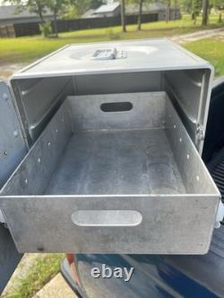 Vintage US AIRWAYS galley box storage With Drawer