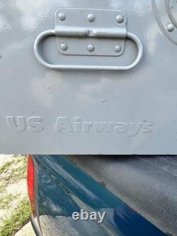 Vintage US AIRWAYS galley box storage With Drawer