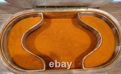 Vintage Very Large Rare Incolay Studios Jewelry Box The Four Seasons