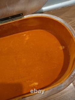 Vintage Very Large Rare Incolay Studios Jewelry Box The Four Seasons