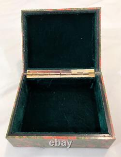 Vintage Very Rare Epidote Box