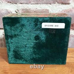 Vintage Very Rare Epidote Box