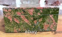 Vintage Very Rare Epidote Box