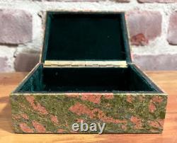 Vintage Very Rare Epidote Box