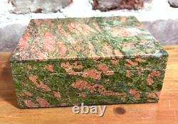 Vintage Very Rare Epidote Box