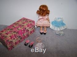 Vintage Vogue Ginny Doll w Box PLSLW 1950s Doll + Outfits Lot