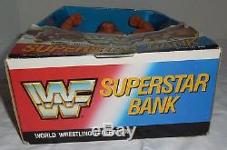 Vintage WWF 1991 ULTIMATE WARRIOR 14 No. 206 SUPERSTAR BANK Figure withBOX RARE