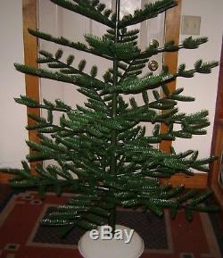 Vintage Warren Plastic Christmas Tree 72 Tall 6 Feet Rare New Original Box