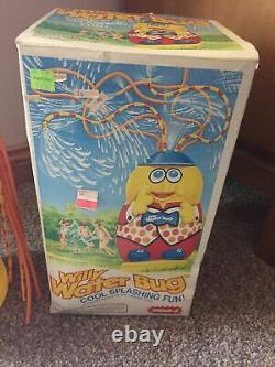 Vintage Wham-O 1980 Plastic Willy The Water Bug Water Sprinkler Toy IN BOX RARE