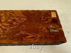 Vintage Wood Carved Humidor or Jewelry Box with 2 Deer & Tree Decoration