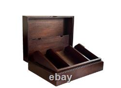 Vintage Wood Ledger Box Record Keeping Box Selamat Designs San Francisco