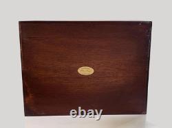 Vintage Wood Ledger Box Record Keeping Box Selamat Designs San Francisco