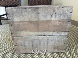 Vintage Wood Steinwender Stoffregen Yale Coffee Crate St. Louis Missouri Box Bin