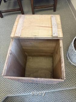 Vintage Wood Steinwender Stoffregen Yale Coffee Crate St. Louis Missouri Box Bin