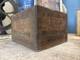 Vintage Wooden Box Hildreth's Velvet Molasses Candy Boston Massachusetts Crate