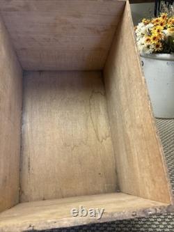 Vintage Wooden Crate Kennedy's Biscuit Crackers Chicago Illinois Box New York Co