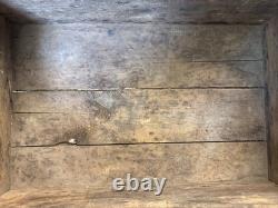 Vintage Wooden Crate LS Schepp's Cocoanut Advertising Wood Box Coconut