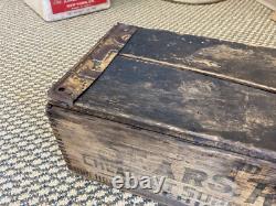 Vintage Wooden Crate Sears Roebuck Chicago Illinois Box Cheapest On Earth