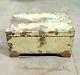 Vintage Wooden Storage Chest Box Original Old Fine Hand Crafted Brass Fittings93