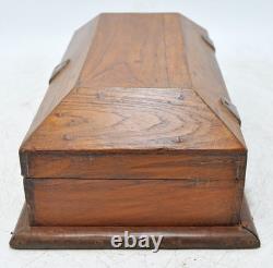 Vintage Wooden Storage Chest Box Original Old Hand Crafted