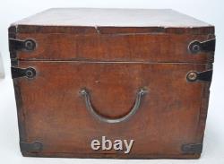Vintage Wooden Storage Chest Box Original Old Hand Crafted
