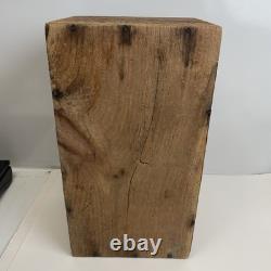 Vintage Wooden Waterman's Ideal fountain pen Ink Dovetail Box New York 15x8.5