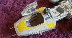 Vintage Y-Wing Fighter With Original Box & Instructions, 1983. Kenner, Star Wars