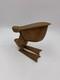 Vintage Zoo Line Modern Wooden Pelican Trinket Box