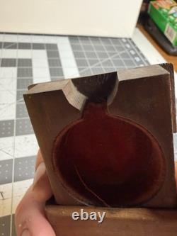 Vintage antique Italian Sorrento ware box inlaid olive wood 19th century Rare