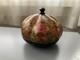 Vintage Lacquer Box Pumpkin Floral Beautiful