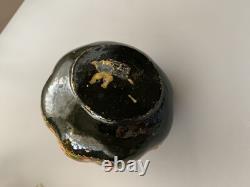 Vintage lacquer box Pumpkin Floral Beautiful