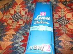 Vintage large luvs Diapers box opened with all 32 diapers super smooth plastic