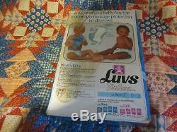 Vintage large luvs Diapers box opened with all 32 diapers super smooth plastic
