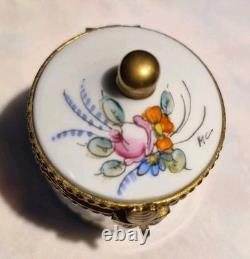 Vintage limoges trinket box peint main Rochard