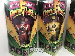 Vintage mighty morphin power rangers 1993 Triangle Box Set Of Five Action Figure