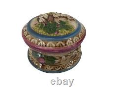 Vintage porcelain trinket/powder box made in Germany