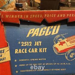 Vintage rare Pagco #2512 jet race car new in box