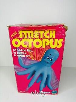 Vintage stretch armstrong vintage ollie The octopus With Box 70s