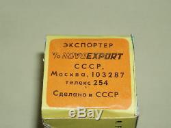 Vintage telex 254 M 1/43 USSR NOVO EXPORT FIAT 125 toy car mint in box