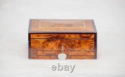 Vintage wooden storage box storage box organizer anniversary gift for couple