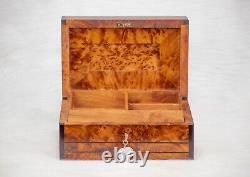 Vintage wooden storage box storage box organizer anniversary gift for couple