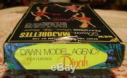 VintageDawn Model AgencyDinahDollBoxCompletePortfolioJewelry1971Topper