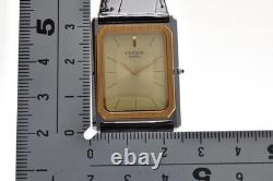 VintageNear Mint withBoxSeiko Credor 6730-5090 14K Quartz Men's Watch Japan