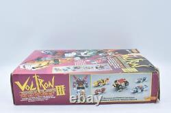 Voltron III Deluxe Lion Set WithBox 100% Complete Matchbox 1984 Vintage Figures
