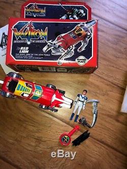 Vtg 1984 Panosh Place Transformers Voltron 5 Lions withOrig Boxes Weapons WEP