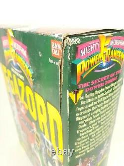 Vtg 1993 Bandai 2260 Power Rangers Megazord Deluxe Set Box And Instructions