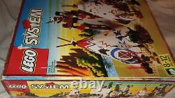 Vtg 1997 Lego System 6766 Rapid River Village Wild West Indians Complete + Extra