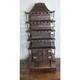 Vtg 5 Story Wooden Pagoda Jewelry Box No Top Spire 2 Dangles Missing 1 Chip See