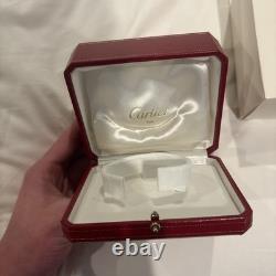 Vtg Authentic Red Box Case for Cartier Watch